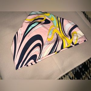 Pucci Onde print halter bikini top